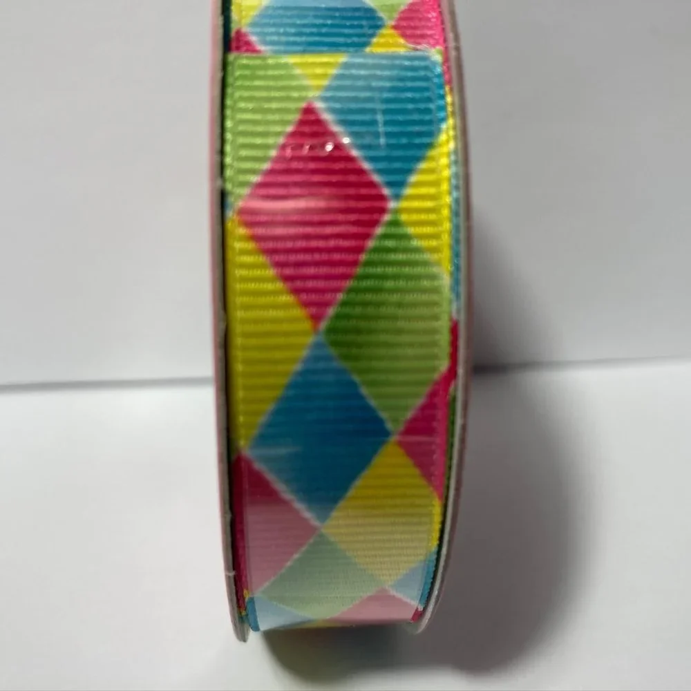 2 Diamond Fun Birthday Spring Ribbon - Picture 1 of 6